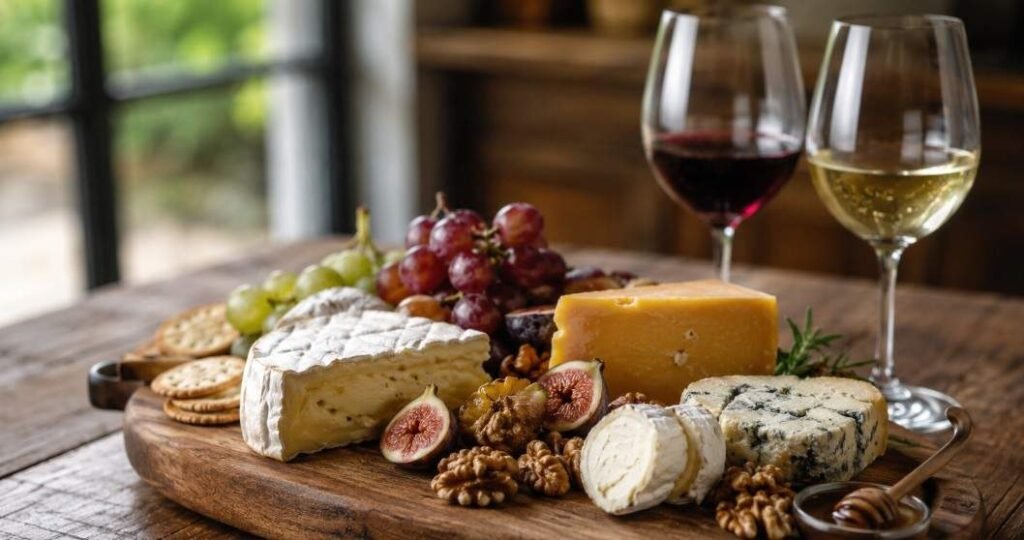 Crowd-Pleasing Wine and Cheese Pairings For Hosting