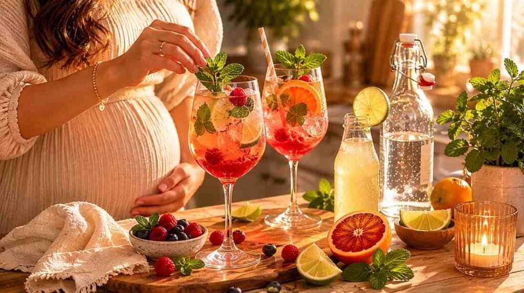 Fancy Mocktails For Pregnant Women For Parties And Cravings