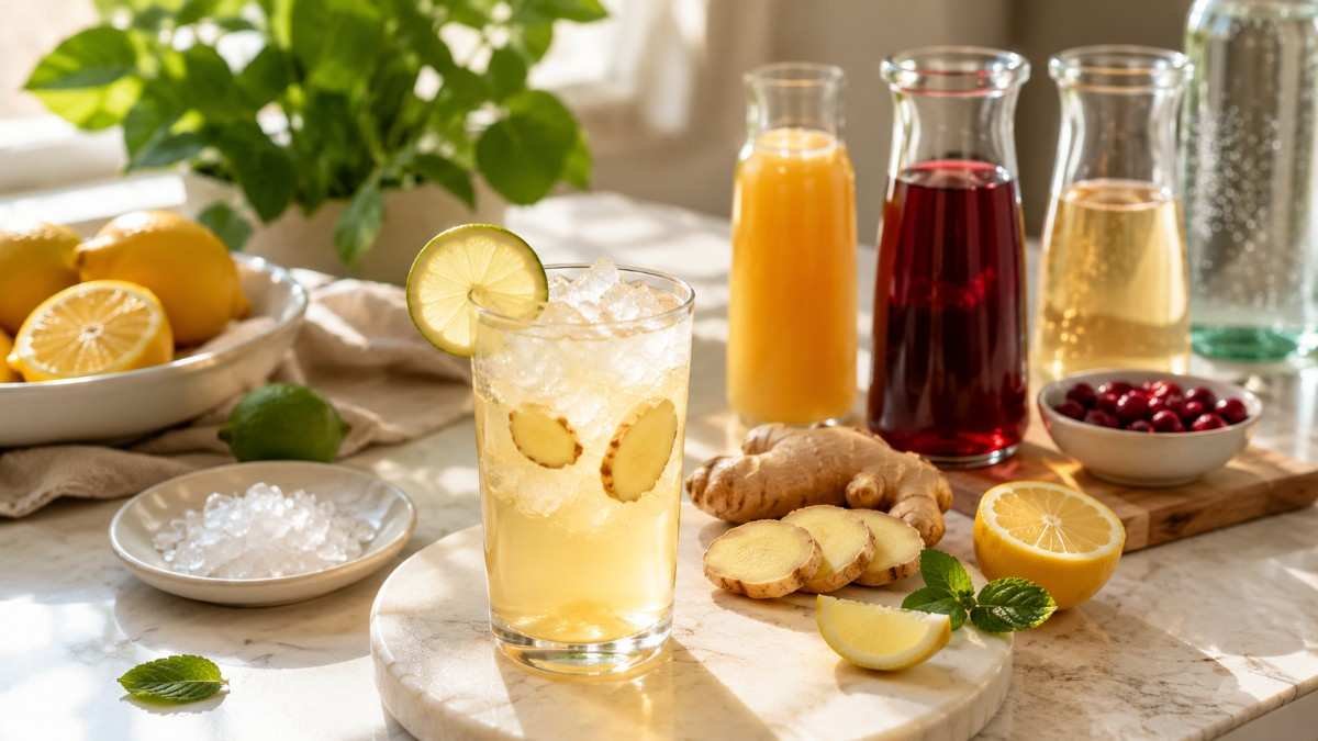 Ginger Beer With Lime