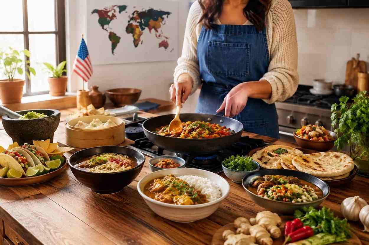Global Flavors Are Influencing Everyday Cooking
