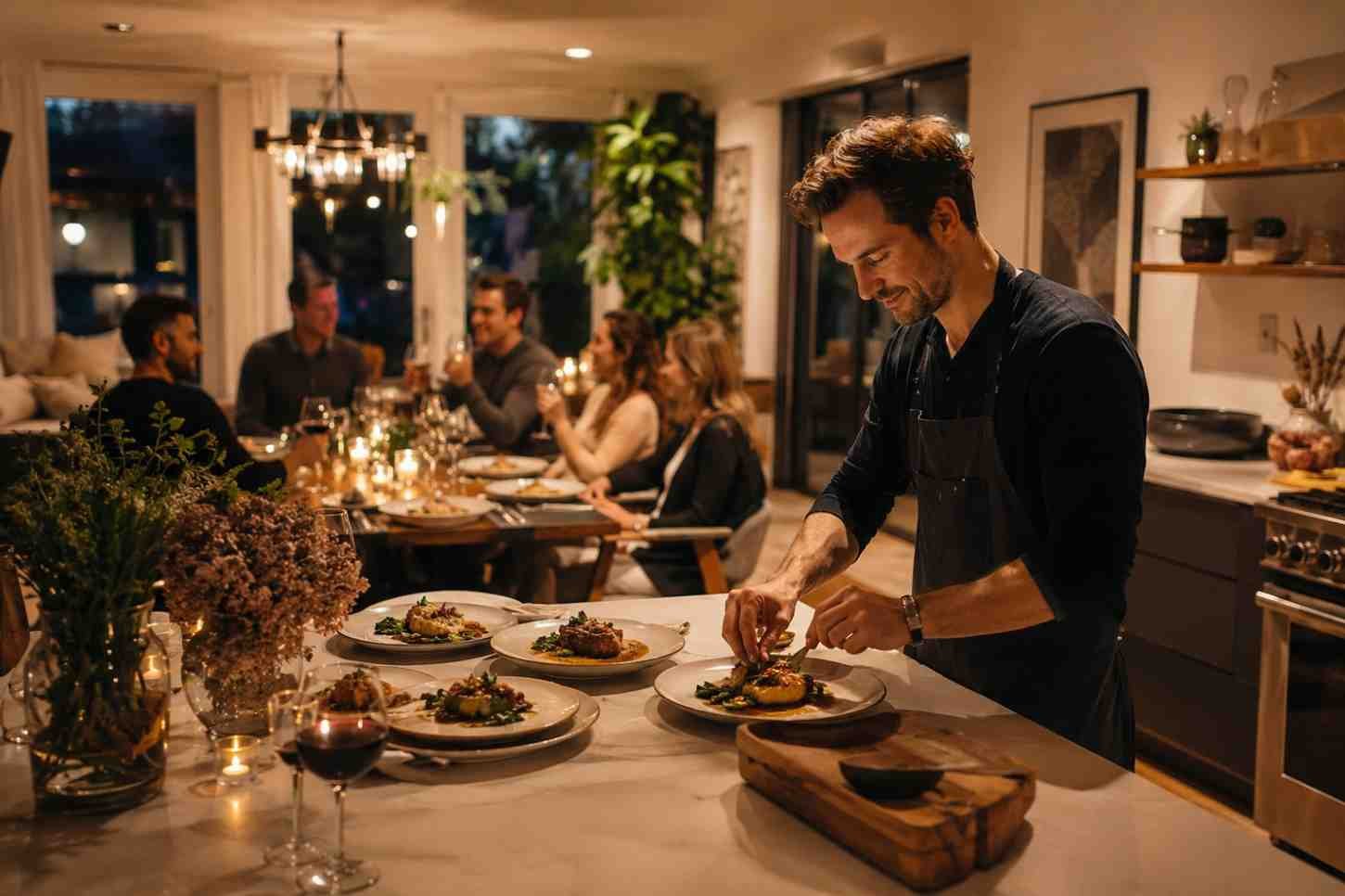 Home Entertaining Feels More Personal Than Restaurant Dining