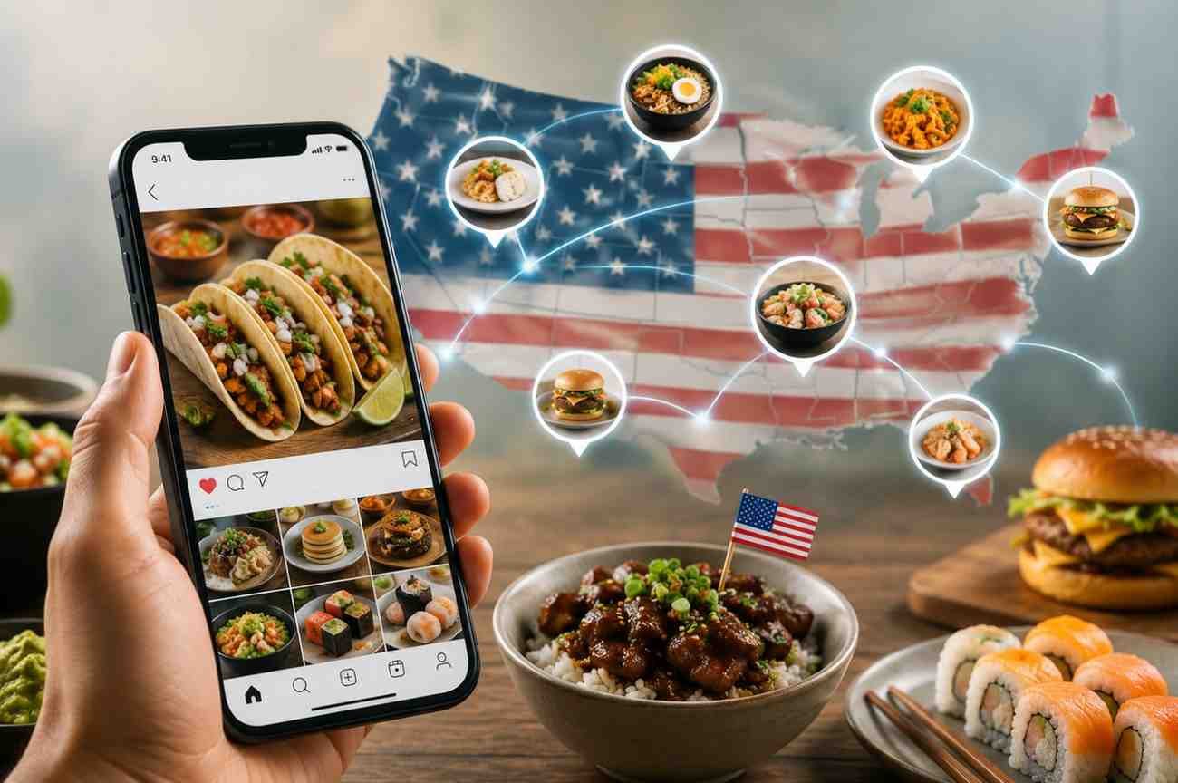 Social Media Expanded Global Culinary Exposure